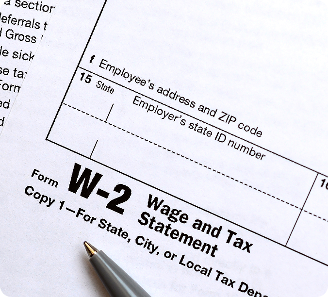 W-2 and payroll tax paperwork